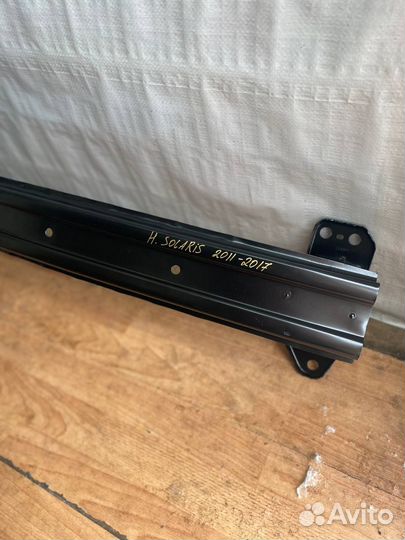 Усилитель переднего бампера Hyundai Solaris 11-17