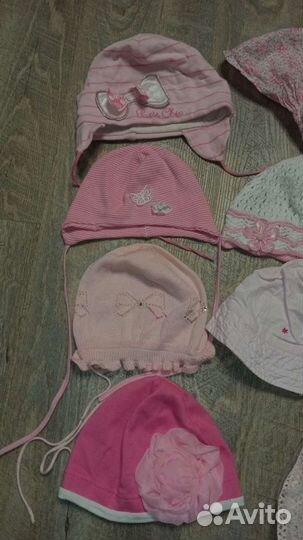 Головные уборы 6 мес-2 года