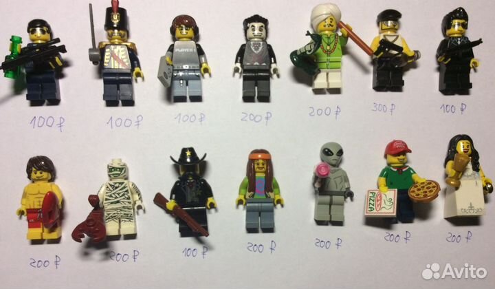 Lego минифигурки и аксессуары
