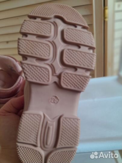 Ботинки демисезонные для девочки 28 размер