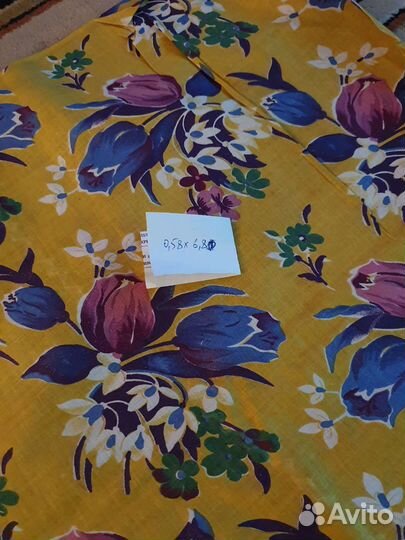 Отрезы ткани (ситец, бязь, сатин), СССР