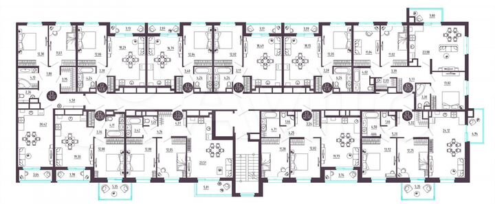 2-к. квартира, 65,5 м², 8/10 эт.