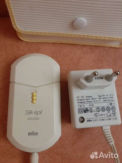 Эпилятор Braun silk epil duo plus