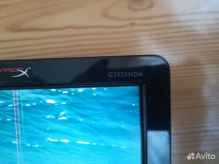 Монитор benq g2025hda, разбита матрица
