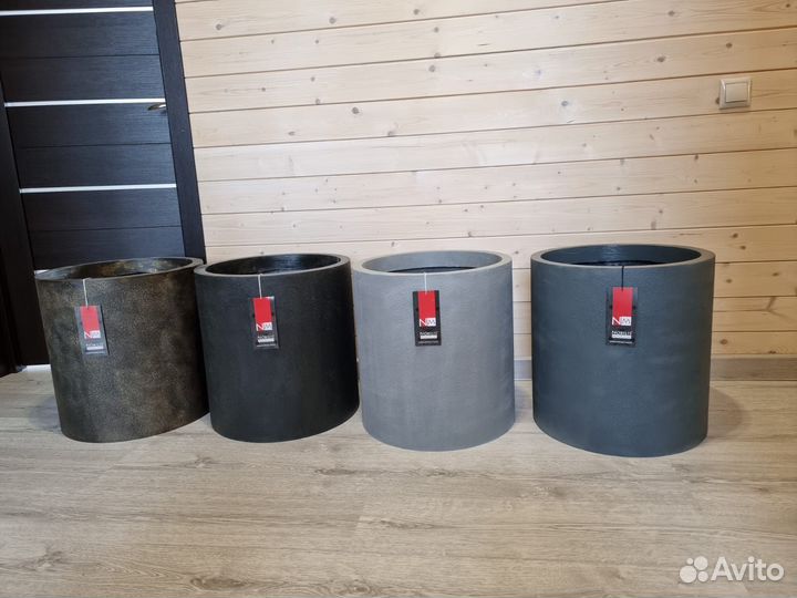 Горшок для цветов из облегченного Бетона Нобилис