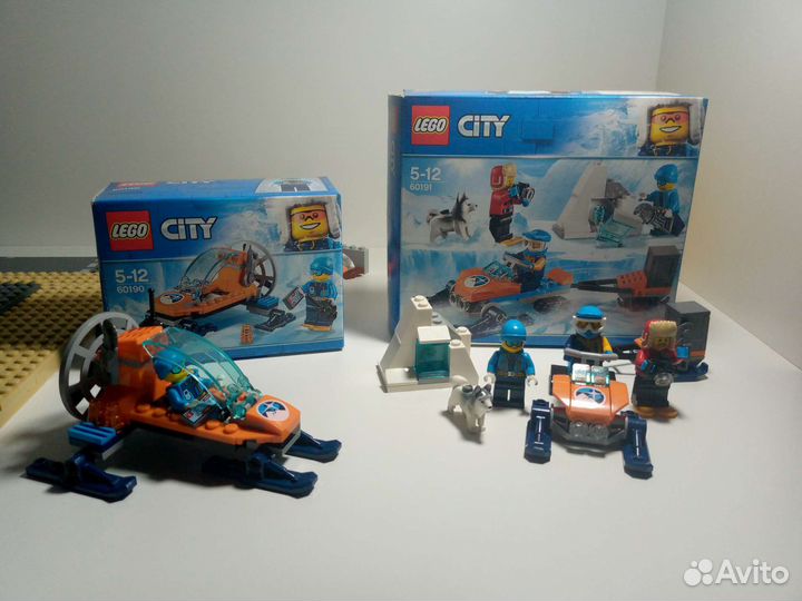 Lego Арктика 60190 и 60191