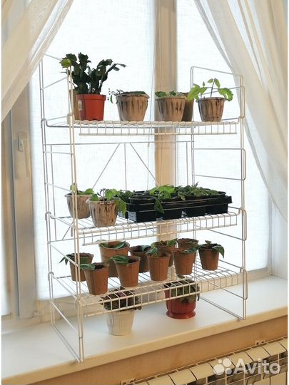 Стеллаж для рассады на подоконник