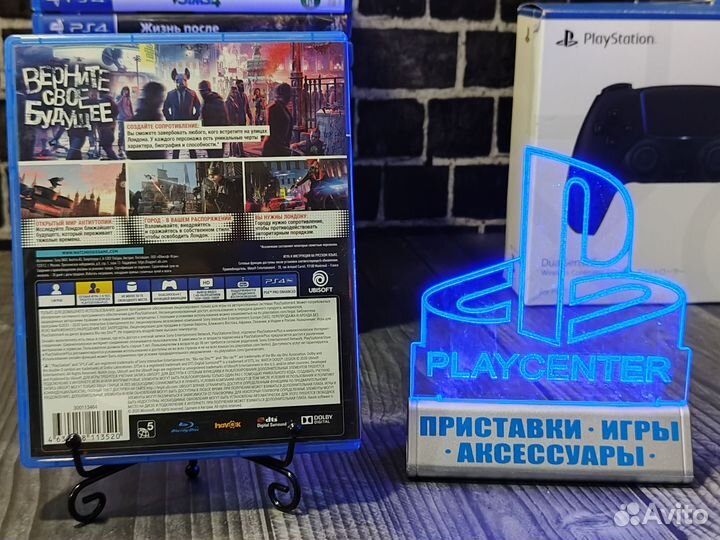 Watch dogs legion PS4 диск