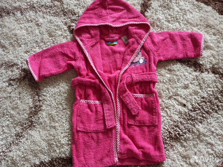 Банный х/б халатик