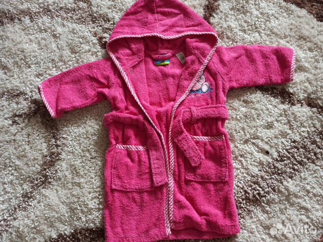 Банный х/б халатик