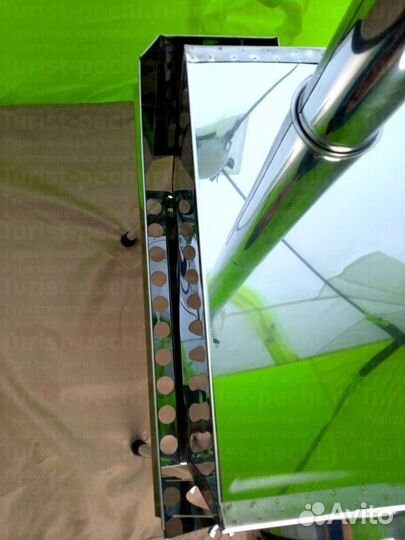 Печь туристическая Пошехонка Малая на 15 л. c 3Д э