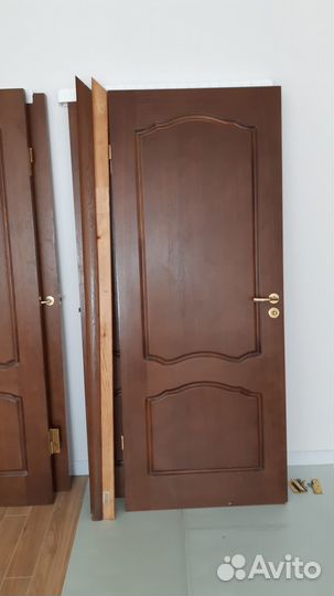 5 дверей б/у, массив