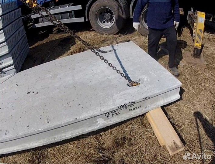 Плиты перекрытия по чертежам застройщика - новые