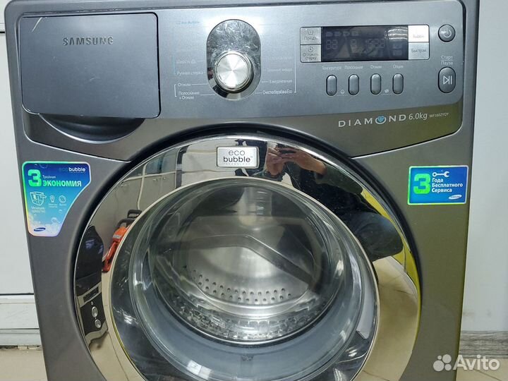 Стиральная Машина Samsung eco WF1602YQY 6 KG