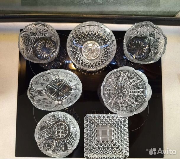 Салатник Конфетницы Хрусталь СССР