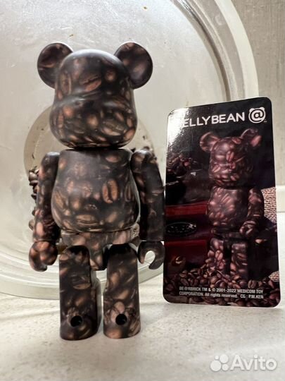 Bearbrick оригинал 7 см 44 series coffee bean