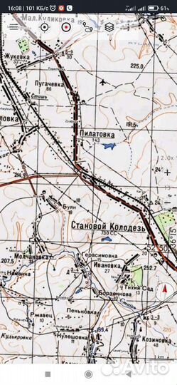 Советские военные карты Орëл про версия