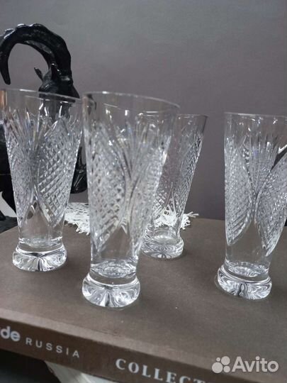 Хрустальные стаканы СССР