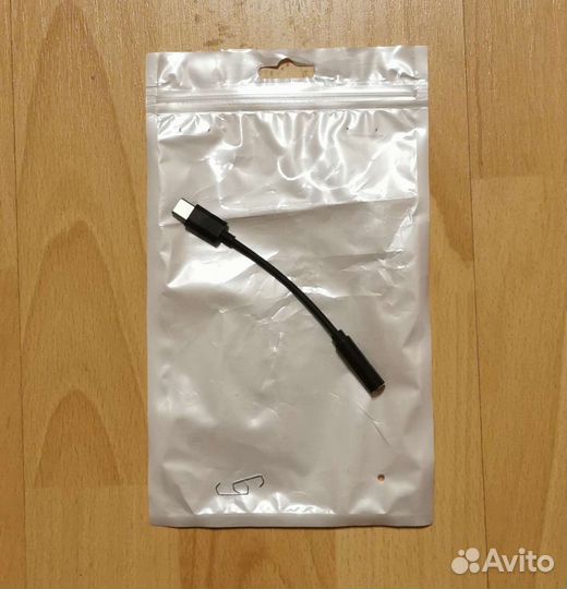 Аудио переходник для наушников с 3.5 на Type-C