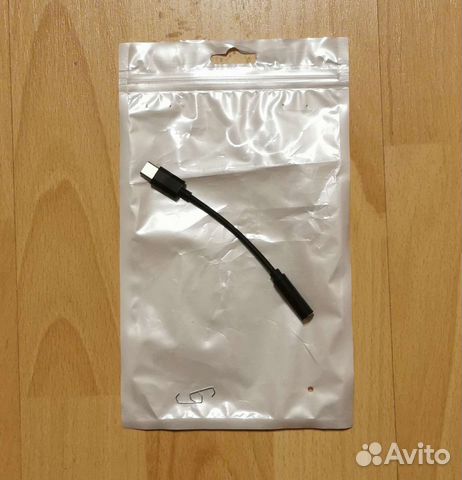 Аудио переходник для наушников с 3.5 на Type-C