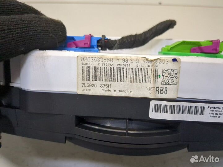 Щиток приборов Porsche Cayenne, 2010