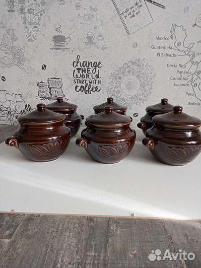 Горшочки для запекания новые СССР