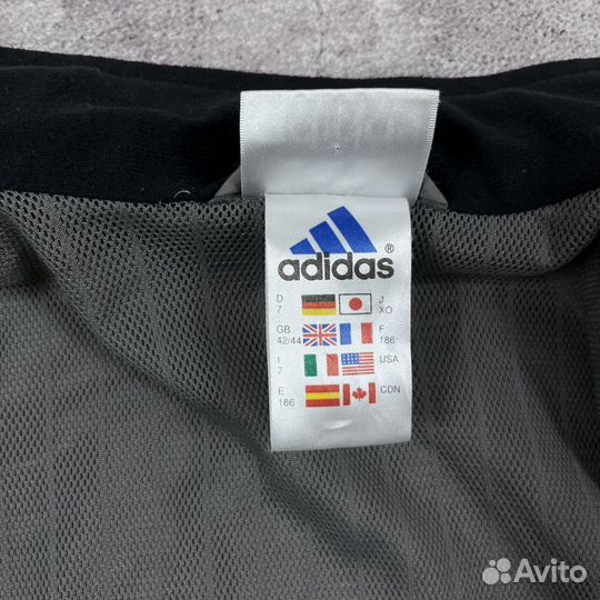 Adidas Куртка Винтаж 90х Велосепедная Оригинал L