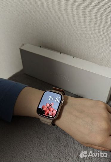 Смарт-часы Apple Watch Series 9 45mm, размер M/L