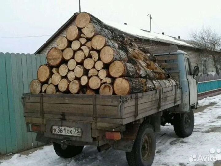 Дрова сосна/дуб доставка