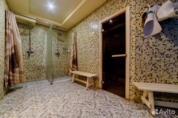 Сауна с бассейном