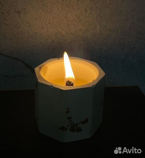 Свечи ароматические из кокосового воска