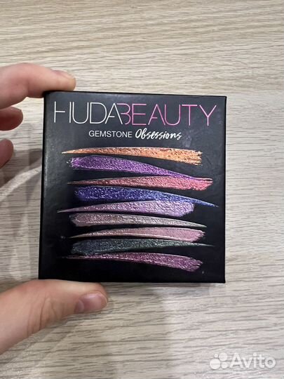 Палетка теней Huda beauty, Gemstone Obsessions