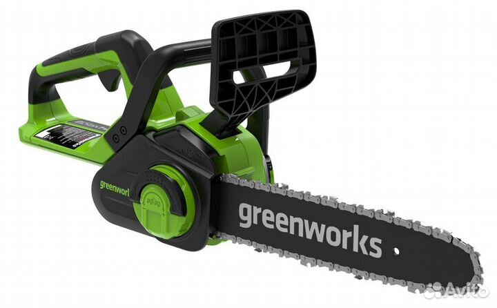 Цепная аккумуляторная пила Greenworks G40CS30II