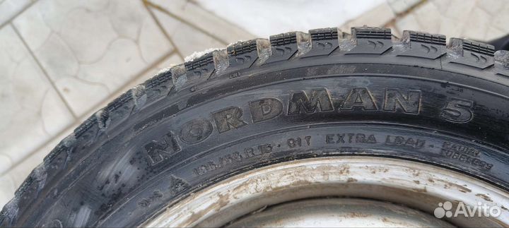 R16 Nokian Tyres Nordman 5 195/55, PCD 4x100 DIA 54.1