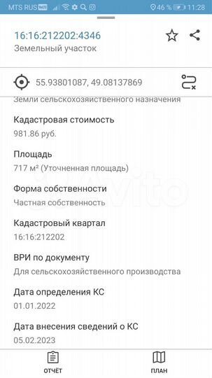 Участок 7 сот. (СНТ, ДНП)