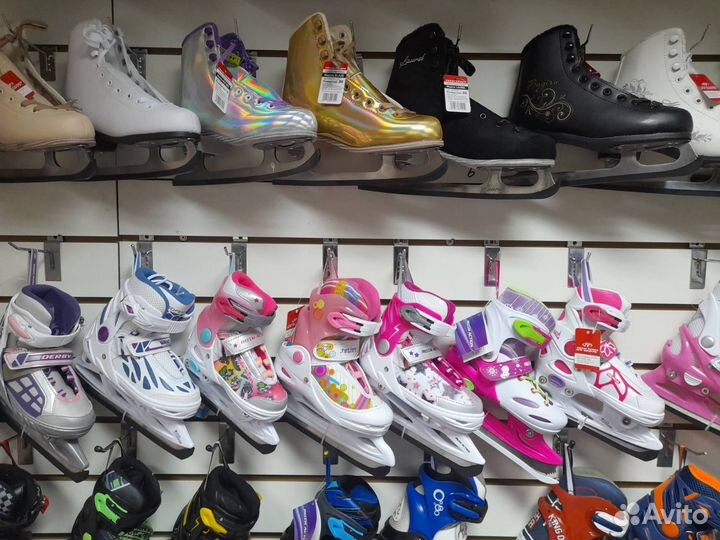 Детские коньки в Черногорске новые
