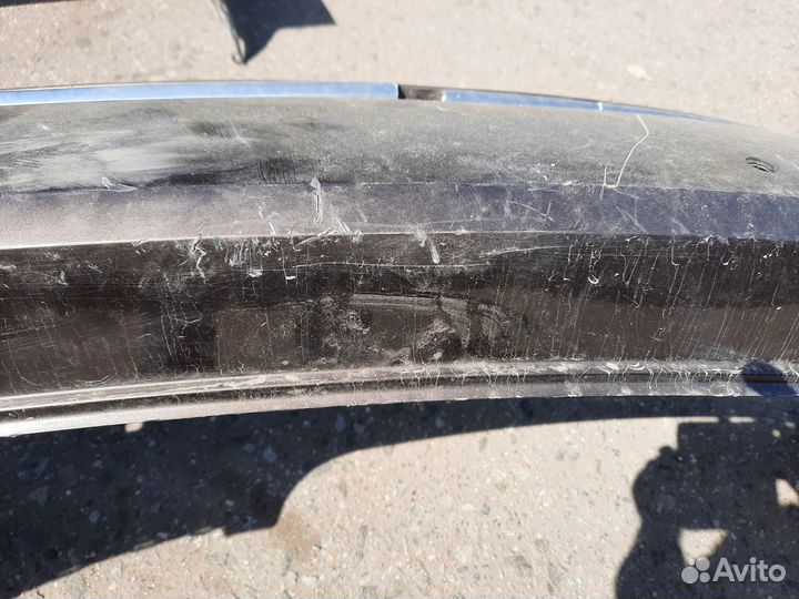 Бампер задний Поло 5 рестайлинг