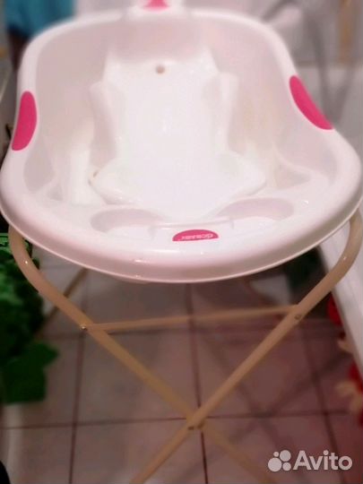 Детская ванночка + подставка в подарок