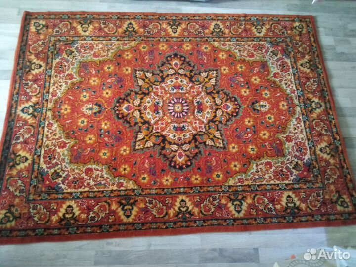 Ковер шерстяной СССР Жар птица