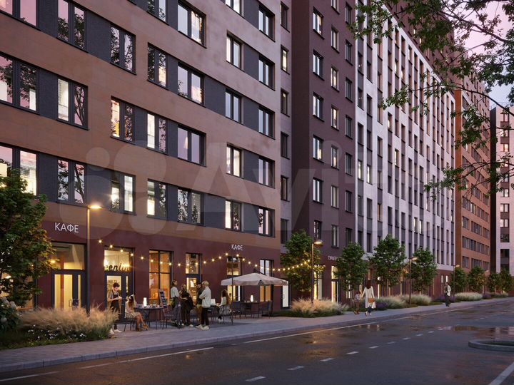 2-к. квартира, 71,5 м², 6/12 эт.