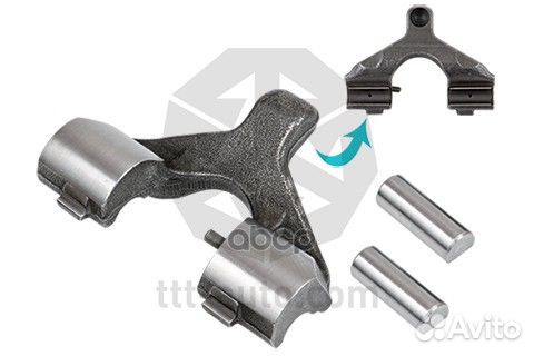 TTT17070 р/к суппорта(м) лапка, ролики, вклады