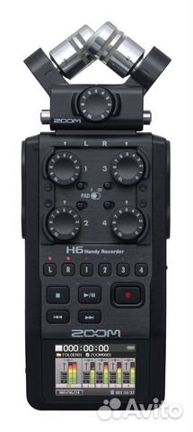 Портативный рекордер Zoom H6/BLK