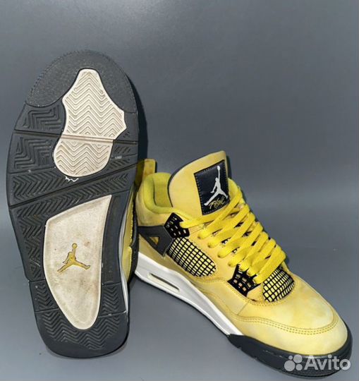 Nike air Jordan 4 lightning оригинал