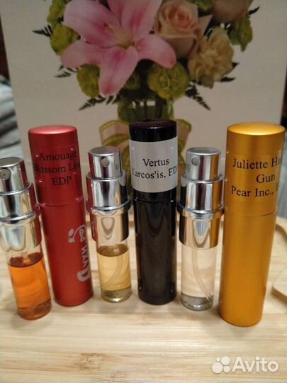 Парфюм отливанты от 10 мл
