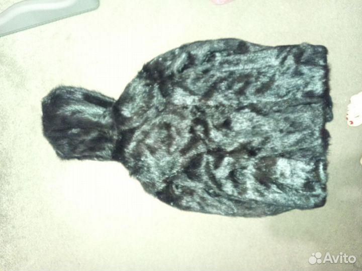 Шуба натуральная нутрия