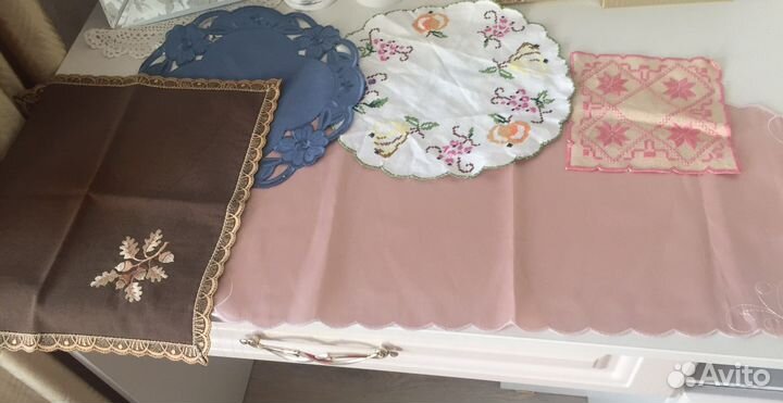 Винтажные скатерти дорожки Германия, Zara home