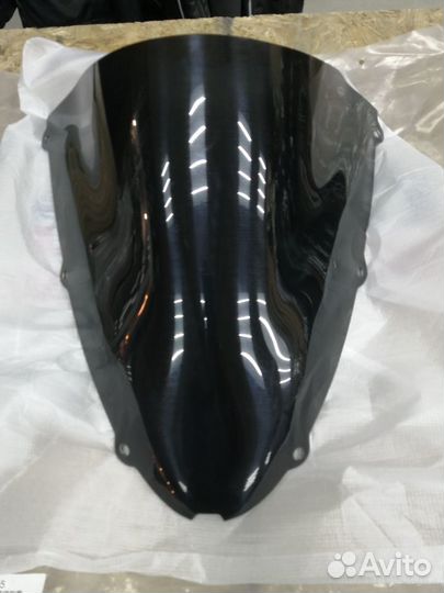 Стекло Motobrackets Kawasaki ZX-6R double bubble