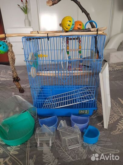 Клетка для волнистого попугая