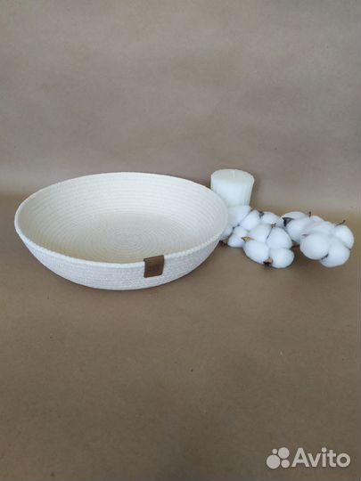 Корзина плетеная для хранения