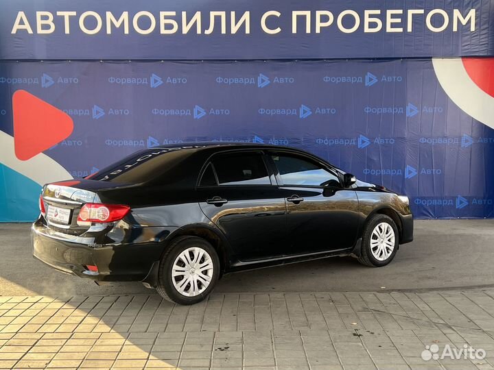 Toyota Corolla 1.6 AT, 2011, 247 586 км